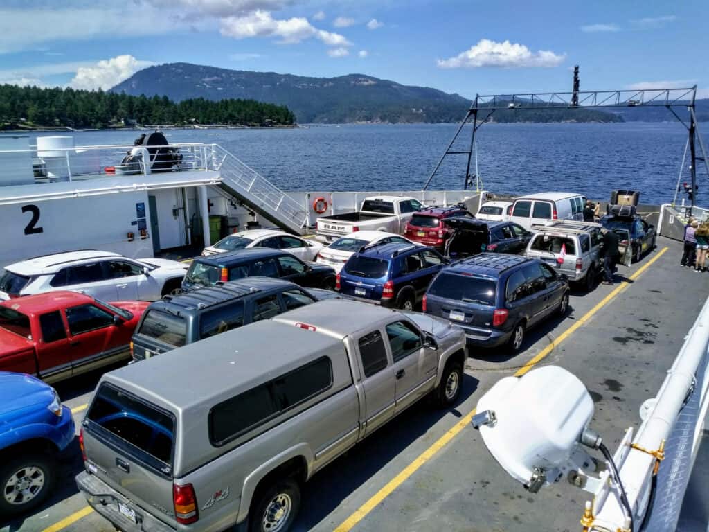 B.C. ferry to salt spring island